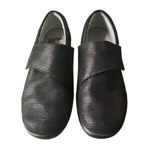 Alegria Shoes Women's Size 40 (US 9.5-10) LAU-870 Black Leather Slip On Strap